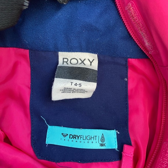 Roxy, Pink Technical Snow jacket and bibs set, 4/5 - Picture 5 of 8